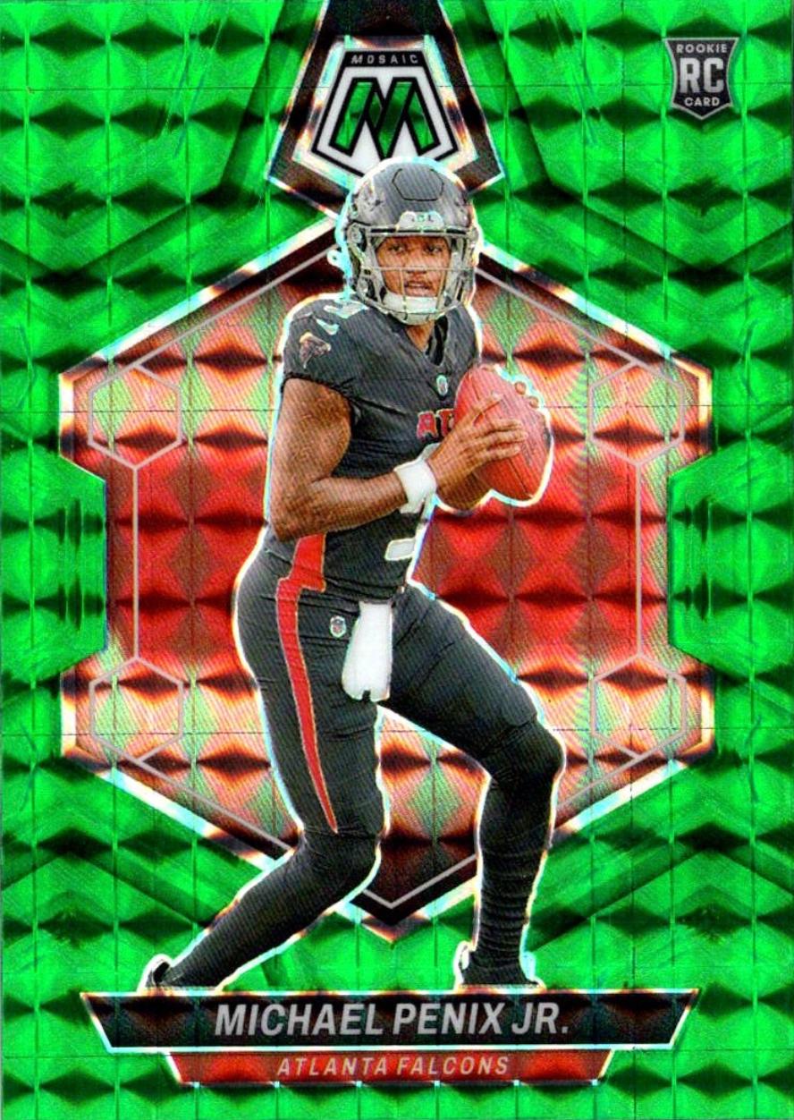 Michael Penix Jr. [Green] #308 Prices [Rookie] | 2024 Panini