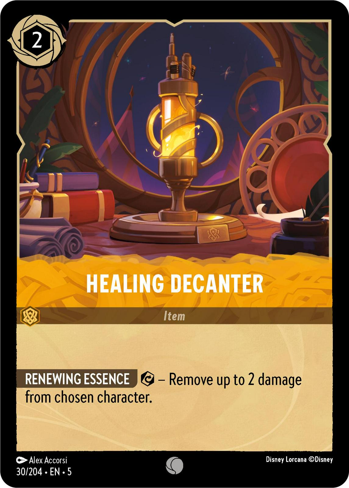 Healing Decanter #30 Lorcana Shimmering Skies