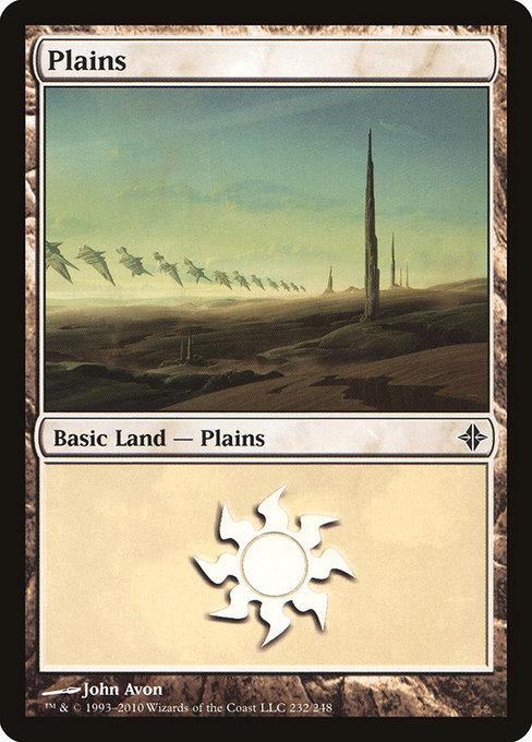 Plains #232 Magic Rise of the Eldrazi
