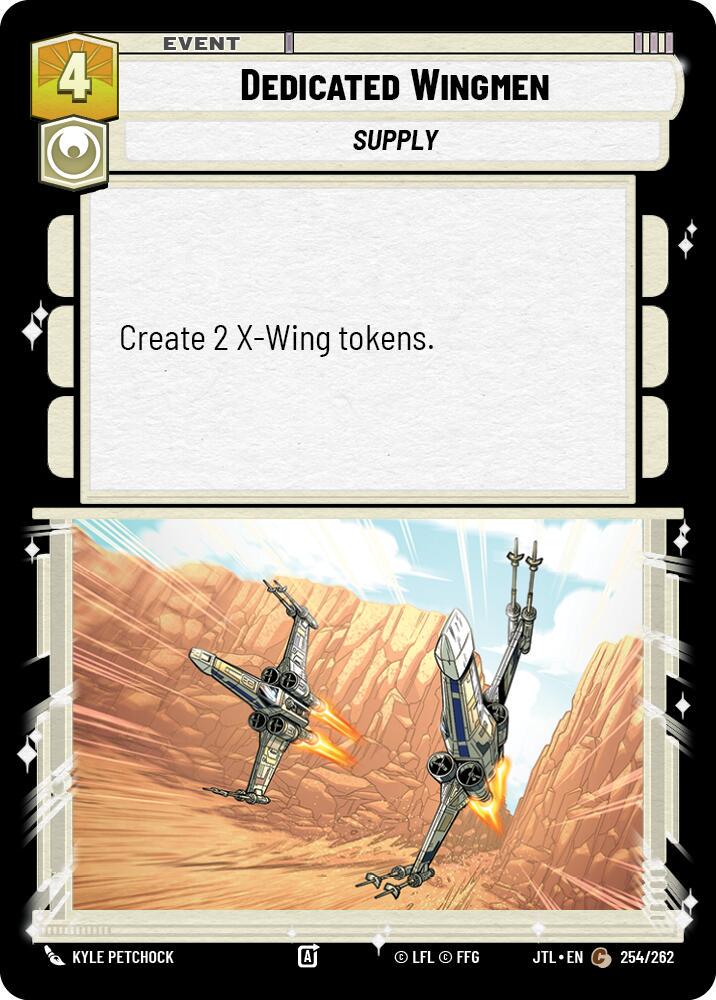 Dedicated Wingmen #254 Star Wars Unlimited: Jump to Lightspeed