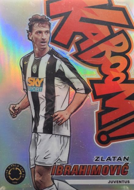 Zlatan Ibrahimovic #11 2025 Panini Prizm FIFA Club World Cup Kaboom!