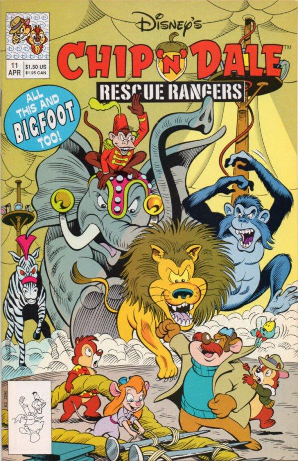 Chip 'N' Dale: Rescue Rangers #11 (1991) Comic Books Chip 'N' Dale: Rescue Rangers