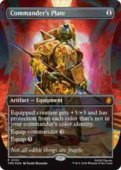 Commander's Plate [Borderless] #135 Prices | Magic Teenage Mutant