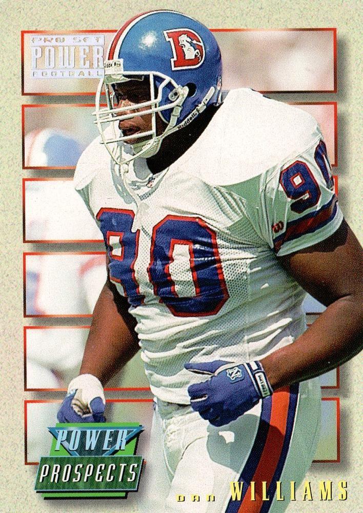Dan Williams #PP46 Football Cards 1993 Pro Set Power Update Prospects