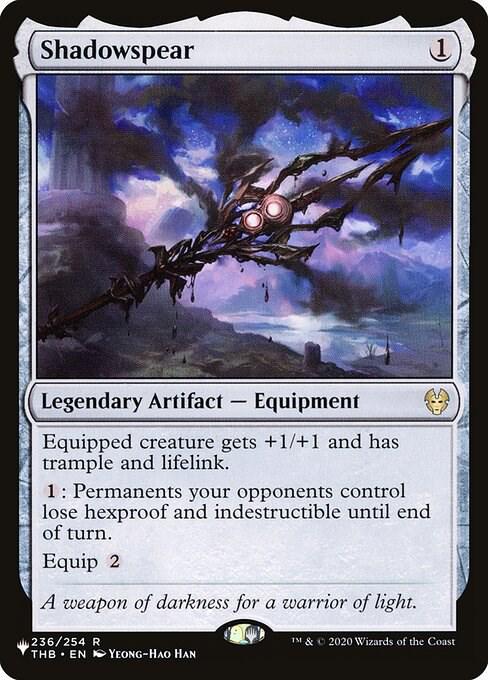 Shadowspear #236 Magic The List Reprints