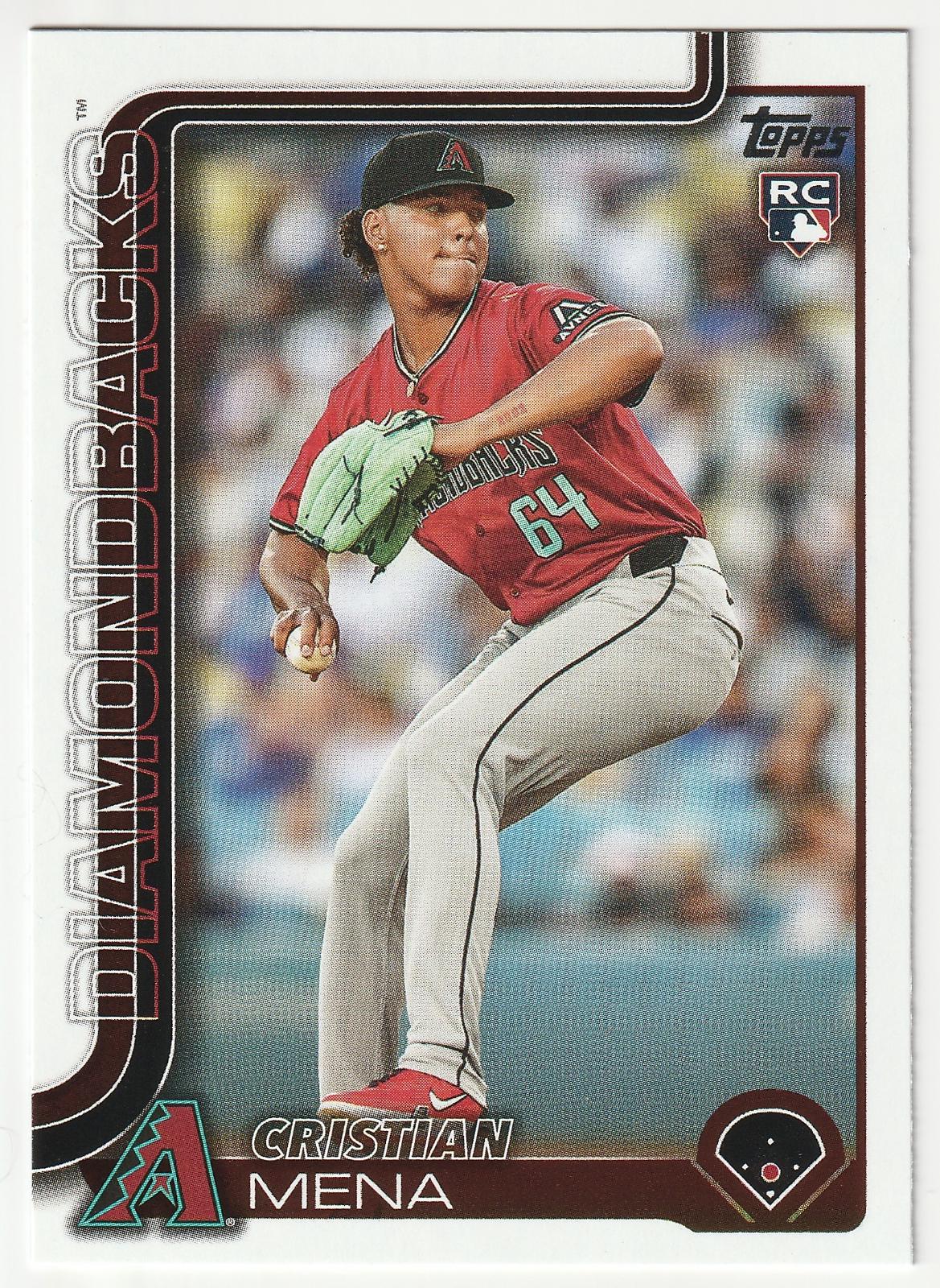 Cristian Mena #120 Baseball Cards 2025 Topps