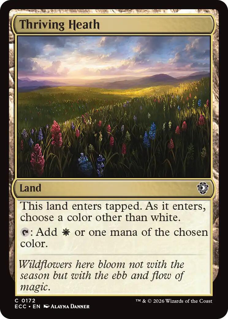 Thriving Heath (Magic Lorwyn Eclipsed Commander)