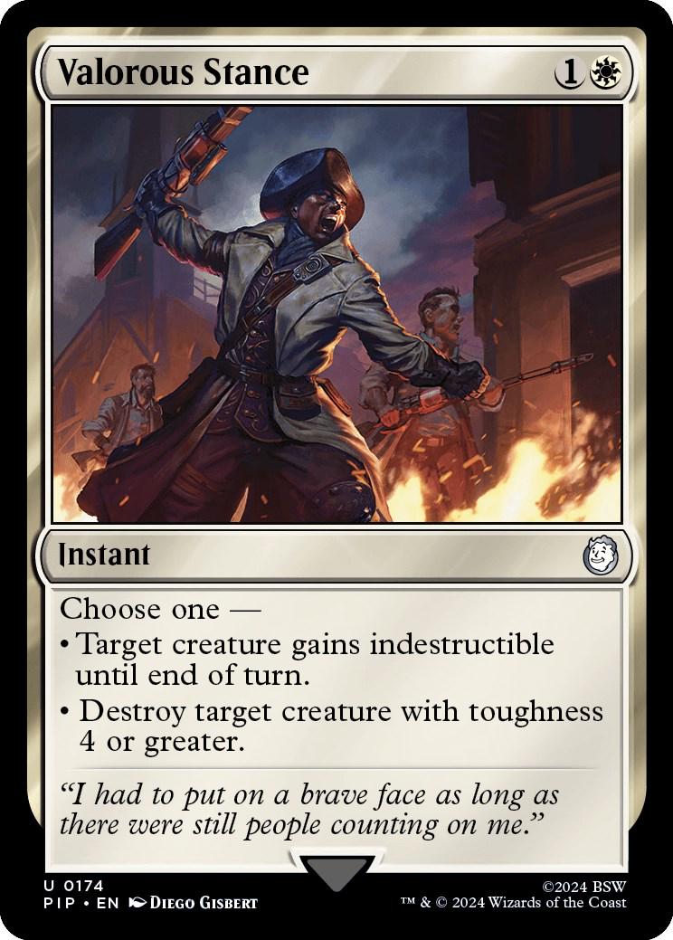 Valorous Stance [Foil] (Magic Fallout)