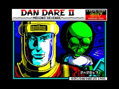 Loading Screen | Dan Dare II: Mekon's Revenge ZX Spectrum