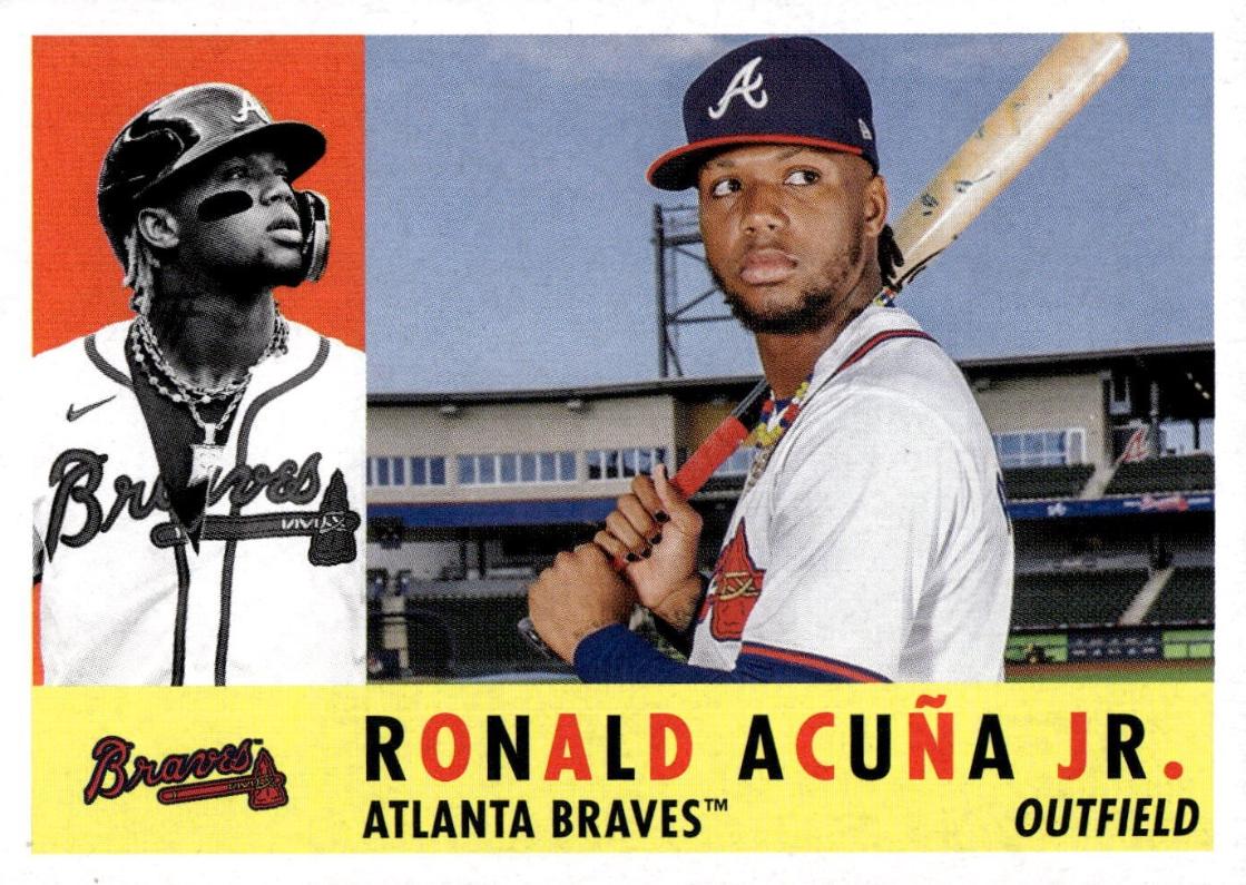 Ronald Acuna Jr. #H25-9 Baseball Cards 2025 Topps Heritage 25th Anniversary