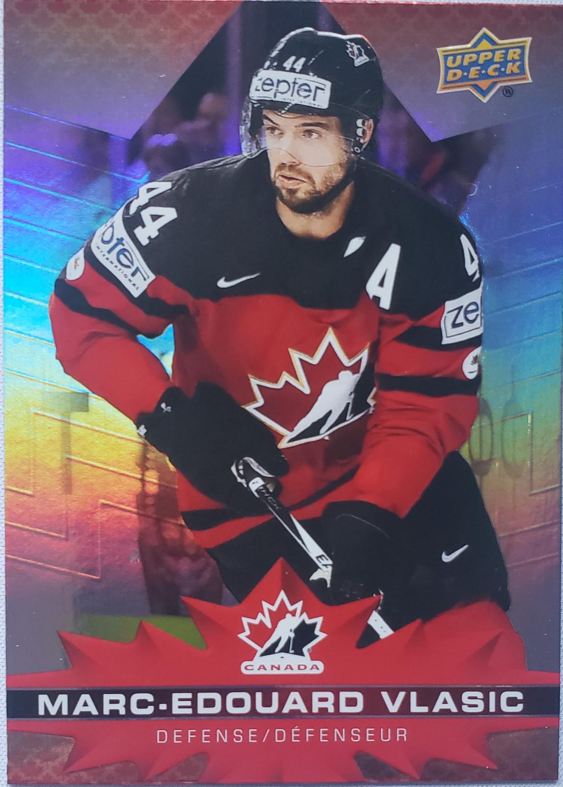 Marc-Edouard Vlasic #56 2021 Upper Deck Tim Hortons Team Canada Hockey