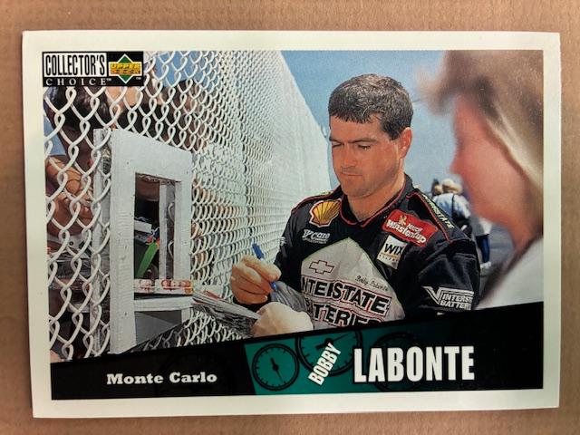 Bobby Labonte #18 Racing Cards 1997 Collector's Choice NASCAR