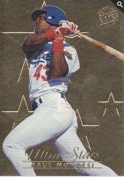 Raul Mondesi #586 1996 Ultra Gold Medallion Baseball