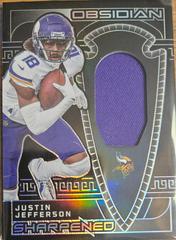 Justin Jefferson #SSW-JJU Prices | 2023 Panini Obsidian Sharpened