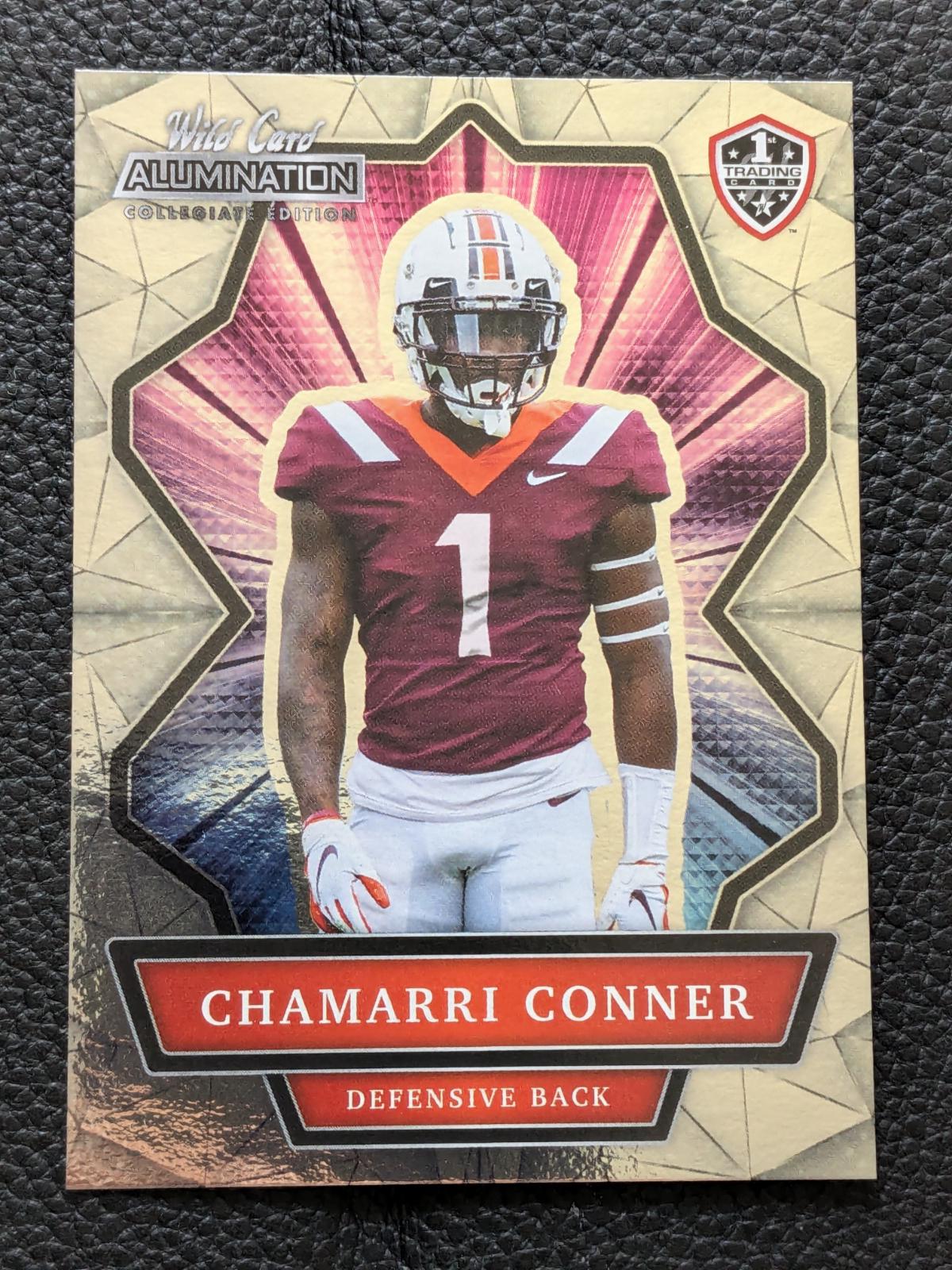 Chamarri Conner Football Cards 2021 Wild Card Alumination NIL
