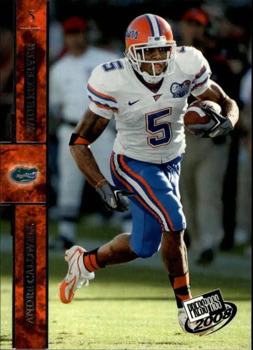 Andre Caldwell #39 2008 Press Pass Football