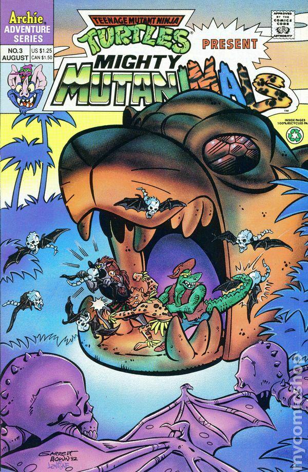 Mighty Mutanimals #3 (1992) Comic Books Mighty Mutanimals