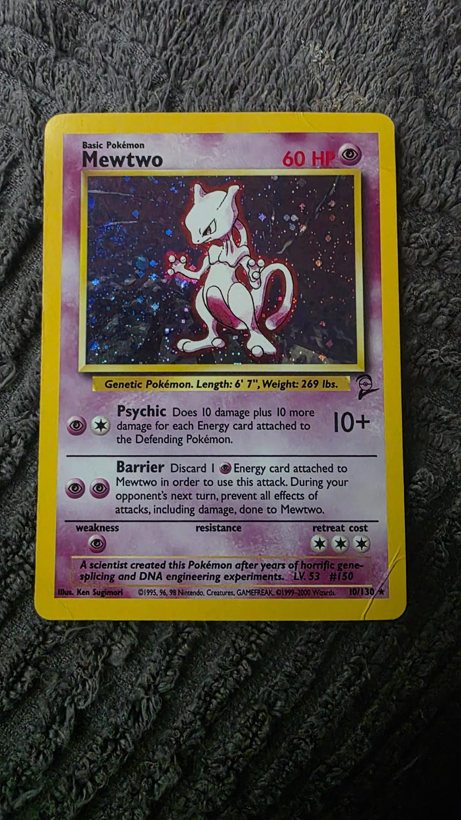 Mewtwo | Ungraded | Pokemon Base Set 2