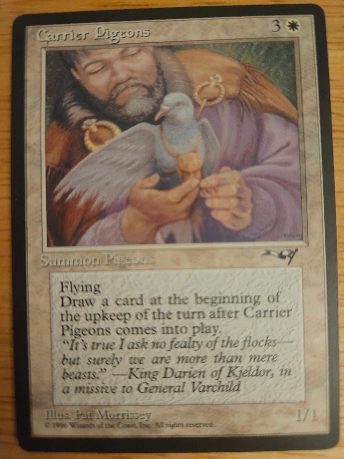 Carrier Pigeons #1B Magic Alliances