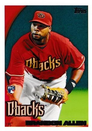 Brandon Allen #330 Baseball Cards 2010 Topps