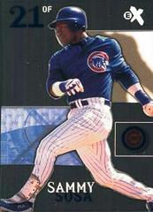 Sammy Sosa #15 Baseball Cards 2003 Fleer E-X Prices