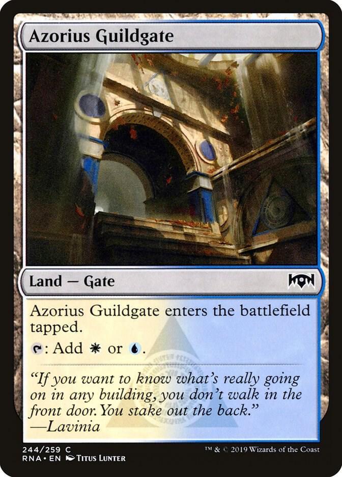 Azorius Guildgate #244 Magic Ravnica Allegiance