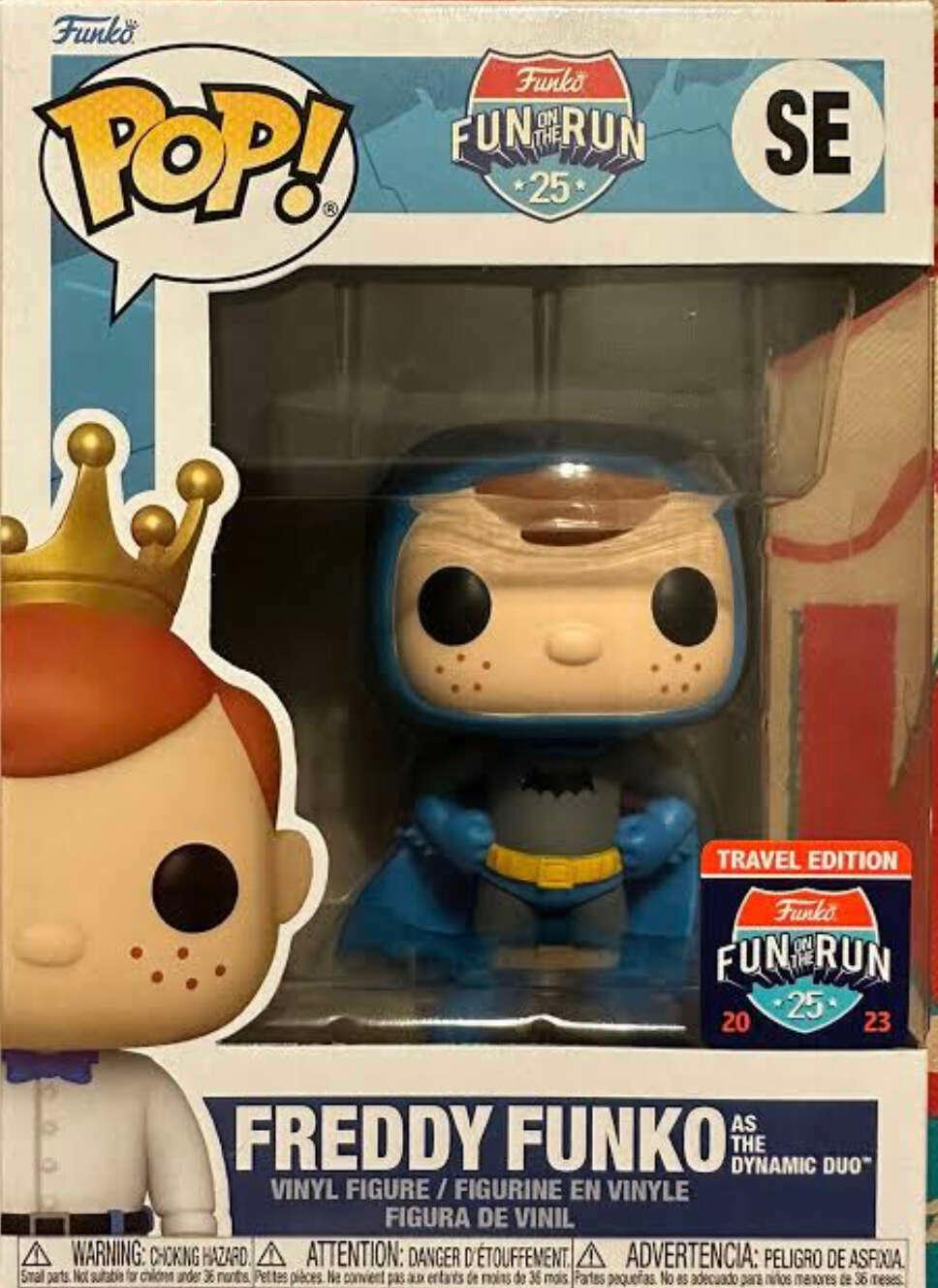 Freddy Funko As The Dynamic Duo #SE Funko POP Freddy Funko
