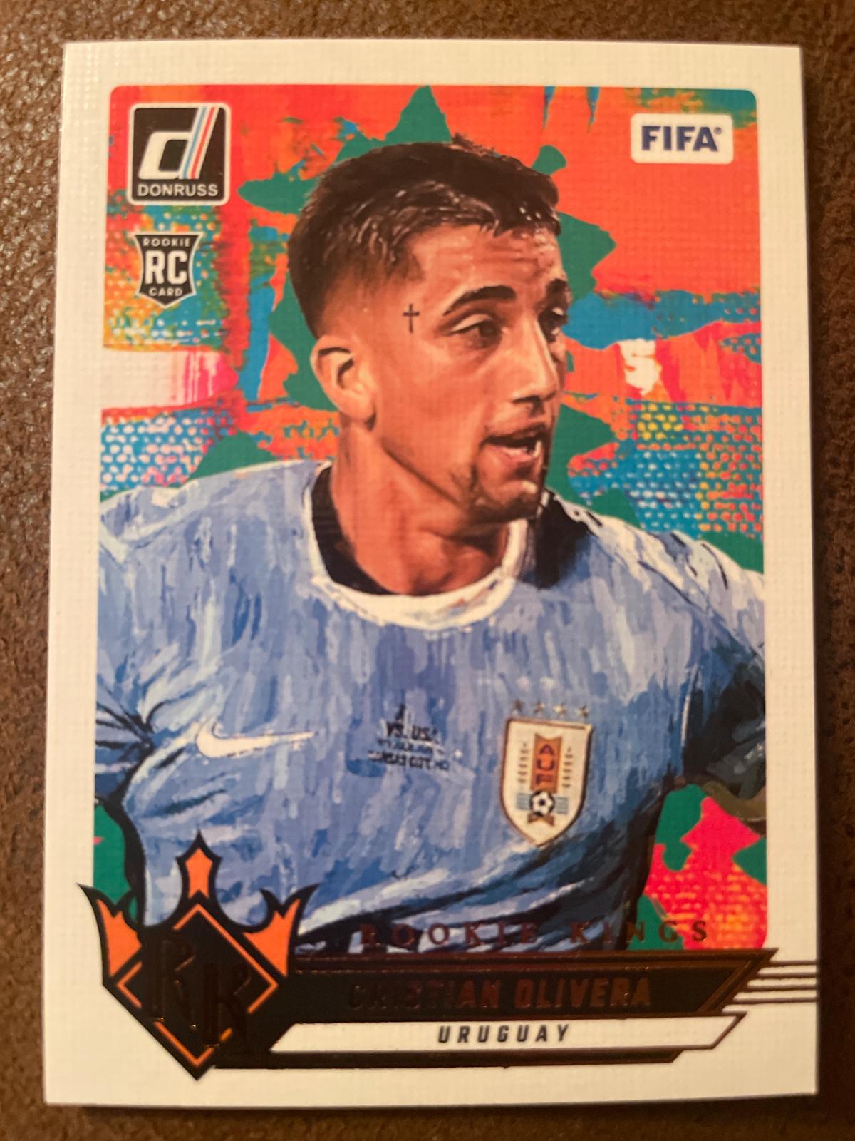 Cristian Olivera #5 Soccer Cards 2024 Panini Donruss Rookie Kings