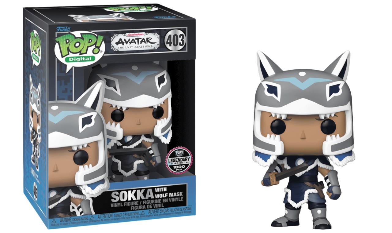 Sokka With Wolf Mask #403 (Digital) — Funko Pop Value