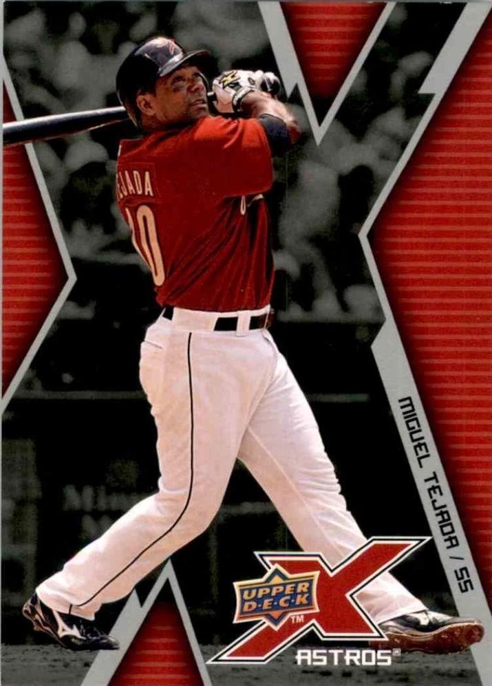 Miguel Tejada #37 Baseball Cards 2009 Upper Deck X