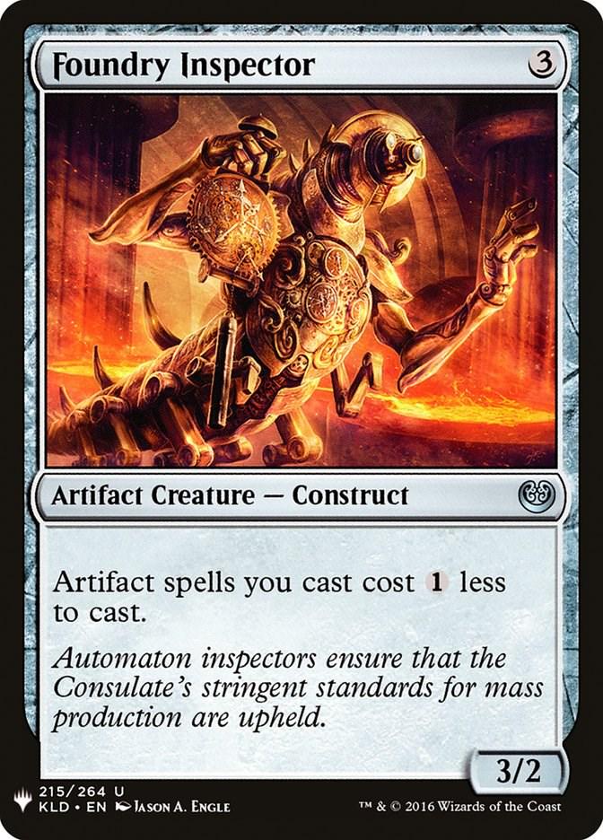 Foundry Inspector (Magic The List Reprints)