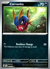 Carvanha [Reverse Holo] #60