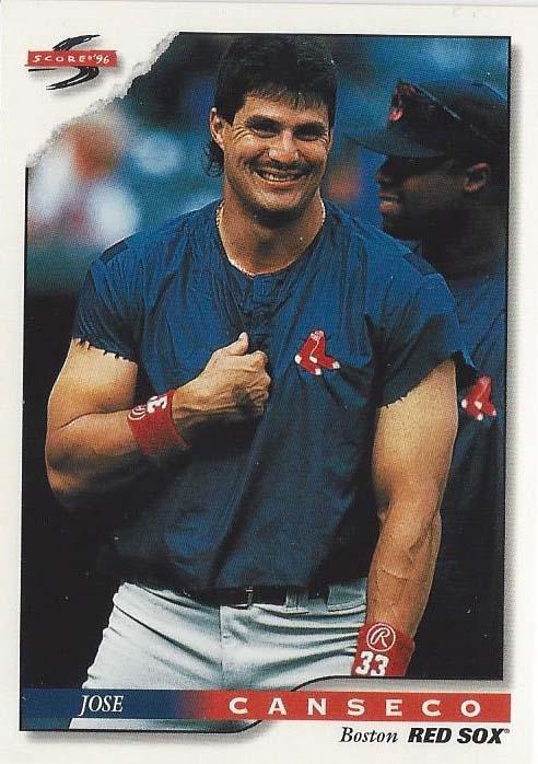 Jose Canseco #303 1996 Score Baseball