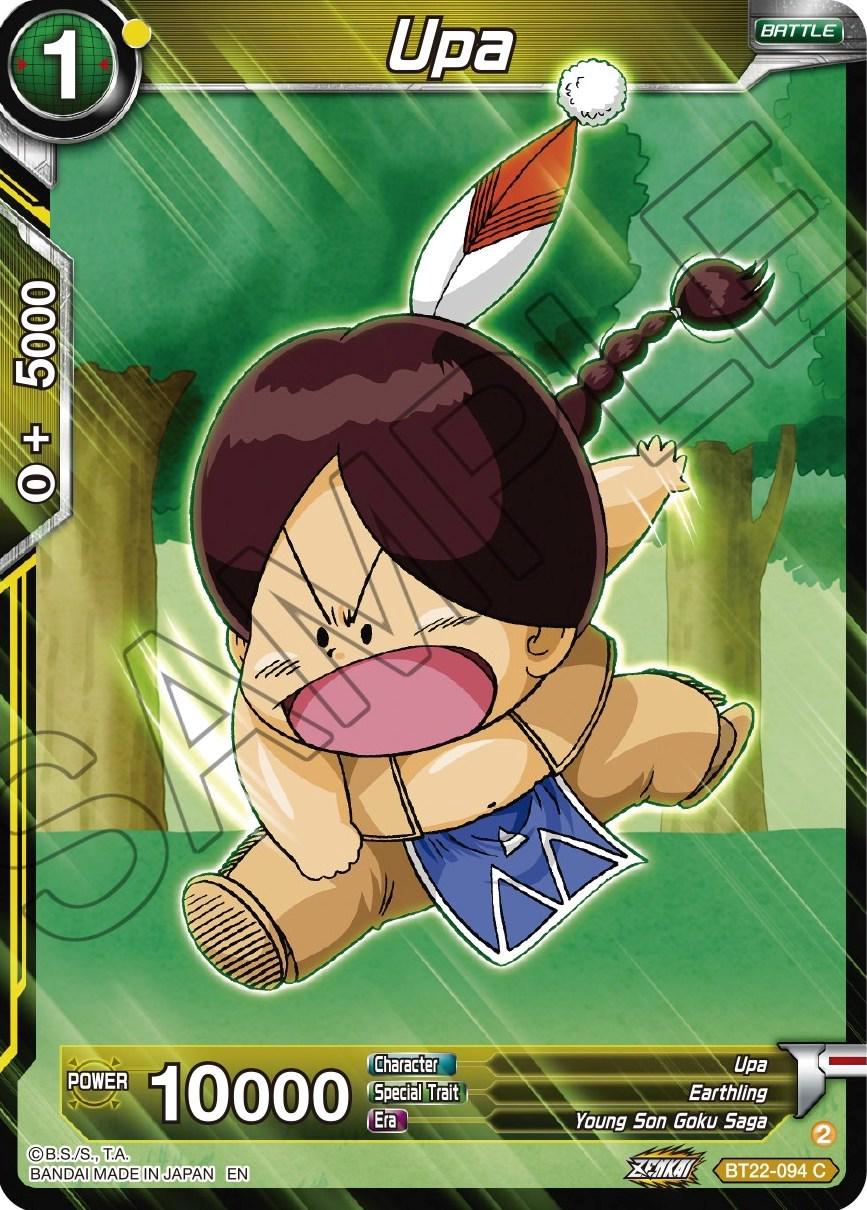 Upa BT22-094 Dragon Ball Super Critical Blow