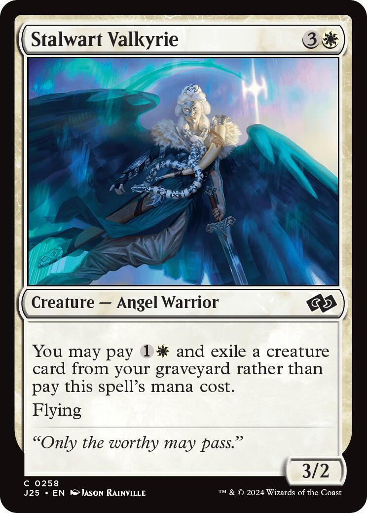 Stalwart Valkyrie #258 Magic Foundations Jumpstart