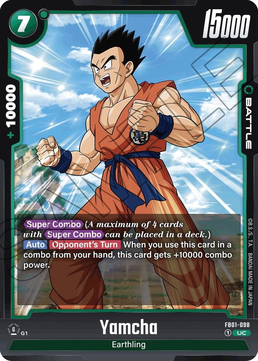 Yamcha FB01-098 Dragon Ball Fusion World Awakened Pulse