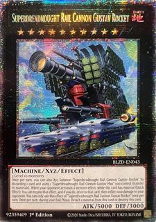 Superdreadnought Rail Cannon Gustav Rocket BLZD-EN043