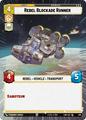 Rebel Blockade Runner [Hyperspace] | Star Wars Unlimited: Lawless Time