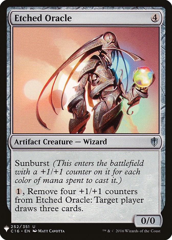 Etched Oracle (Magic The List Reprints)
