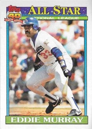 Eddie Murray #397 Baseball Cards 1991 Topps