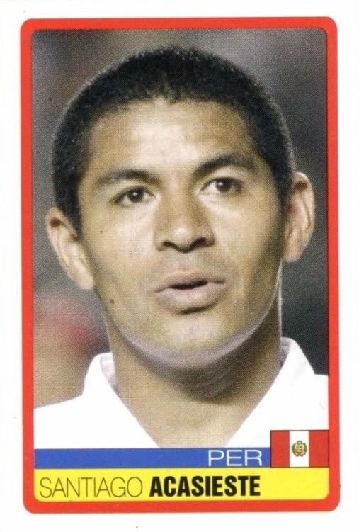 Santiago Acasieste #88 2007 Panini Copa America Venezuela Soccer