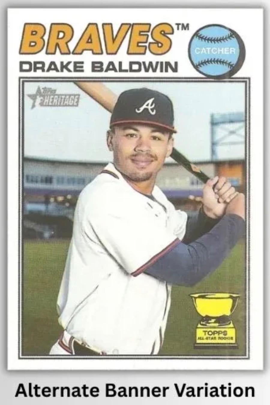 Drake Baldwin #209 2026 Topps Heritage Baseball