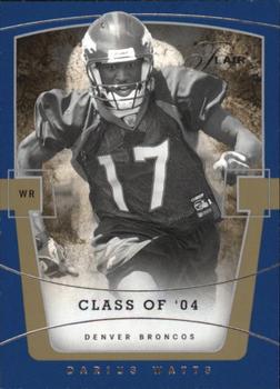 Darius Watts #77 2004 Flair Football