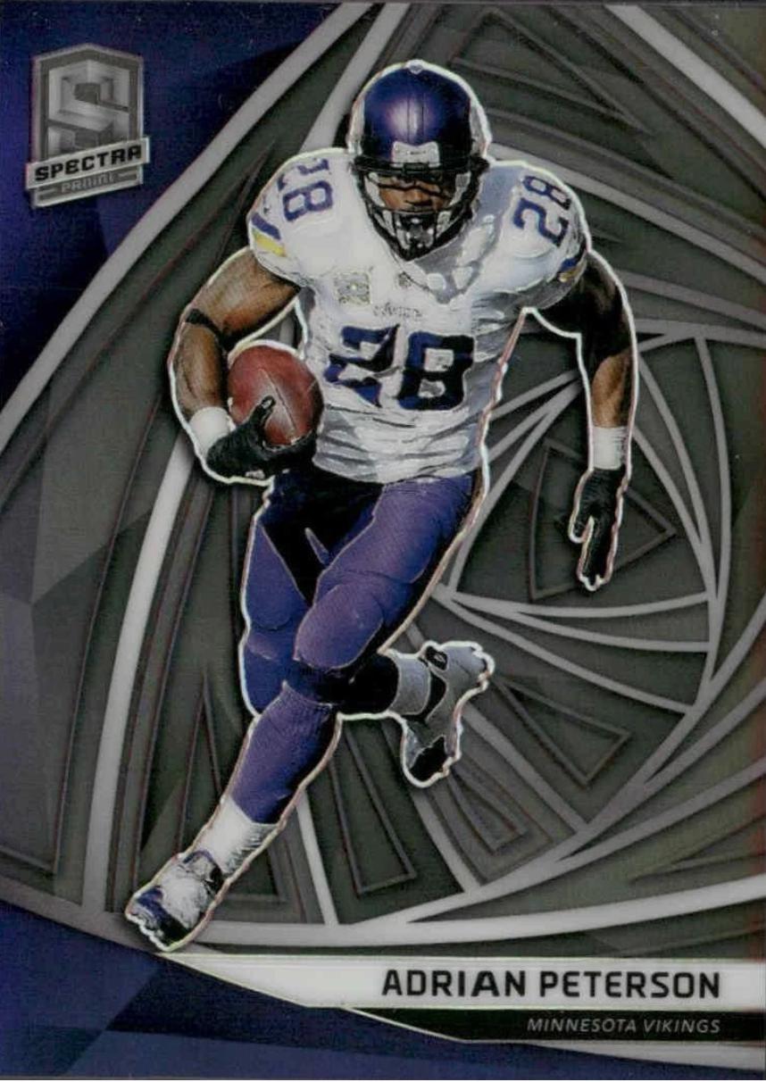 Adrian Peterson #7 2019 Panini Spectra Football