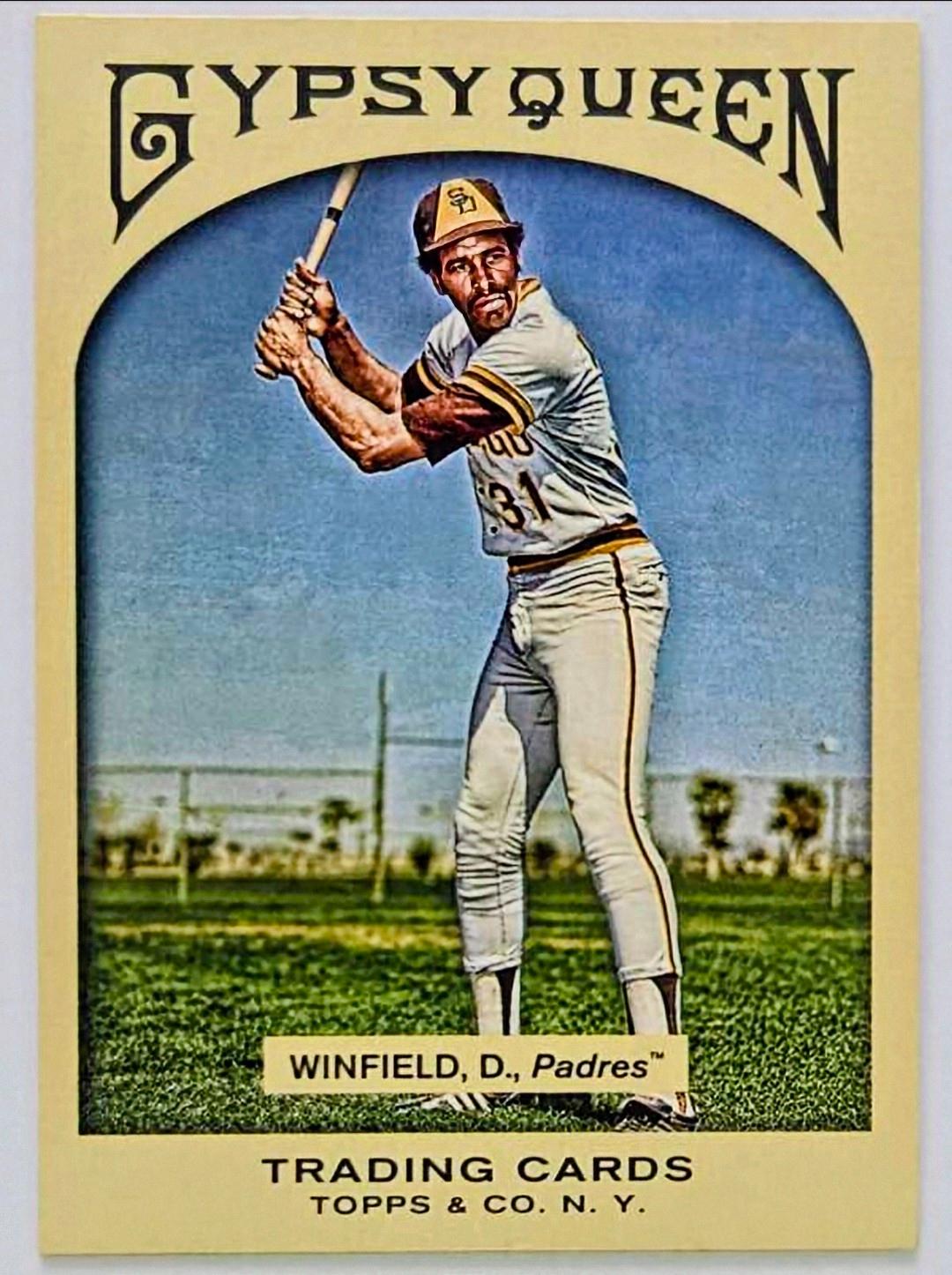 Dave Winfield #67 2011 Topps Gypsy Queen Baseball
