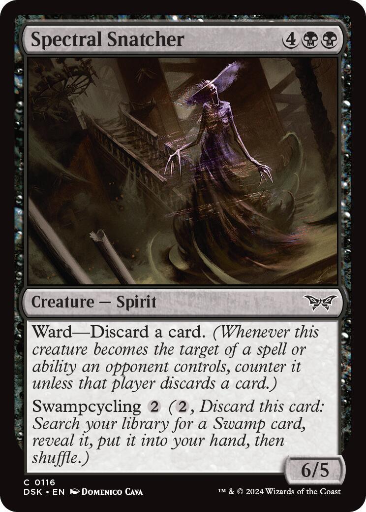 Spectral Snatcher #116 Magic Duskmourn: House of Horror