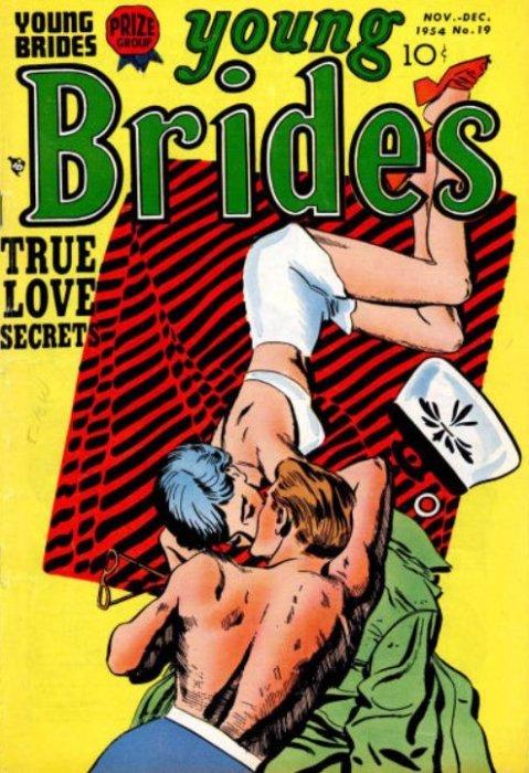 Young Brides #19 (1954) Comic Books Young Brides