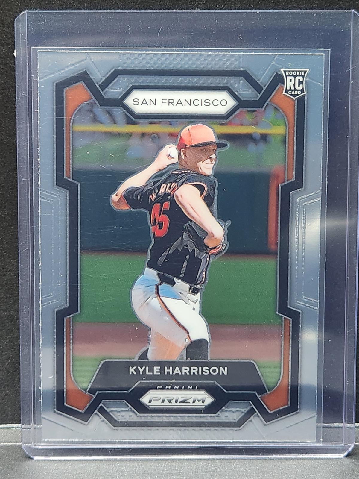 Kyle Harrison #3 Baseball Cards 2024 Panini Prizm