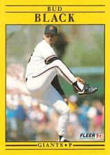 Bud Black #U-128 Baseball Cards 1991 Fleer Update