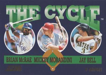 Brian McRae / Mickey Morandini / Jay Bell #TC-15